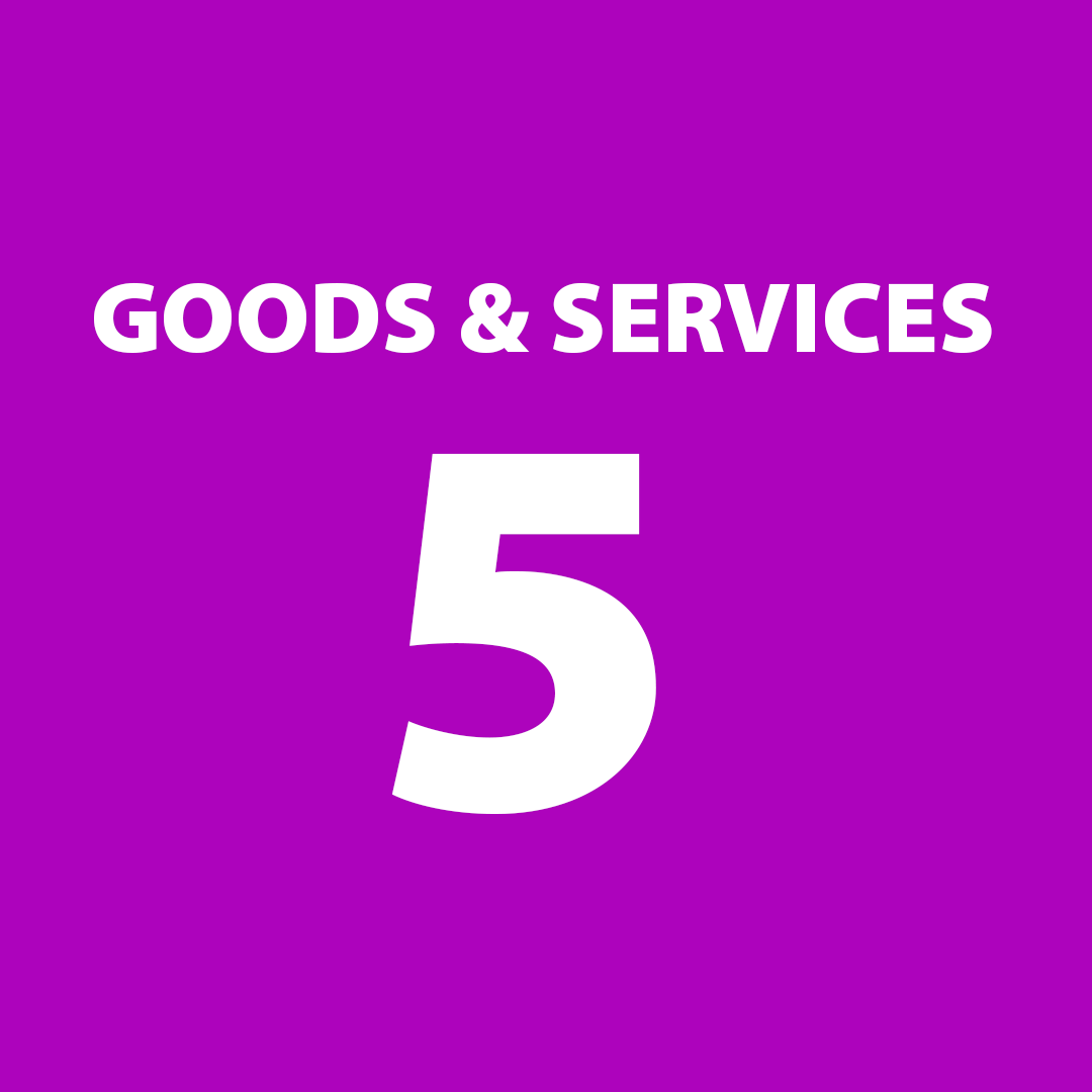 GOODS SERVICES 5