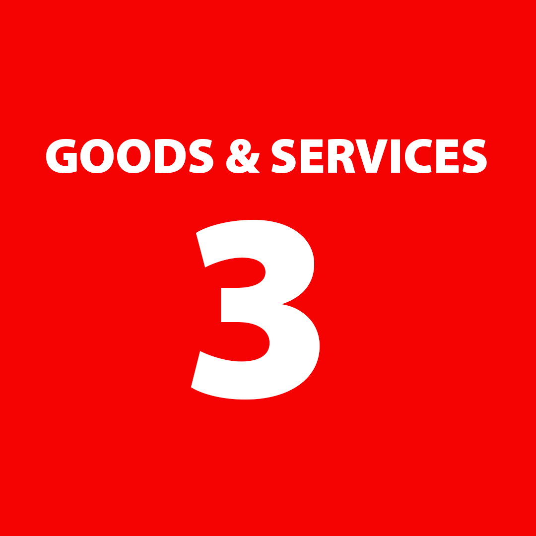 GOODS AND SERVICES 03
