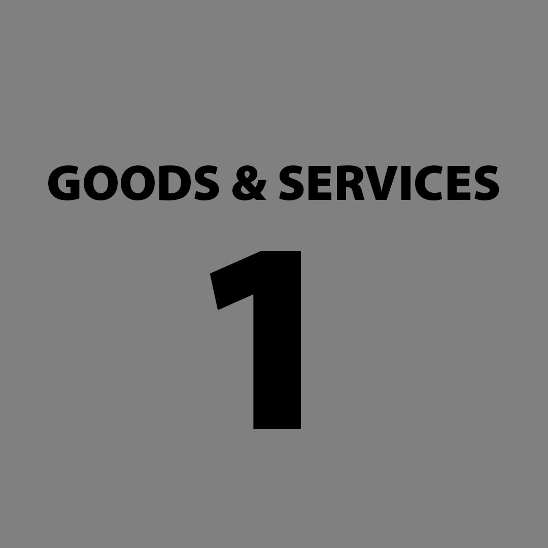 GOODS AND SERVICES 1